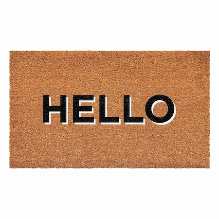 Calloway Mills Doormat, Coir/Vinyl, 24 in W x 36 in L 112052436